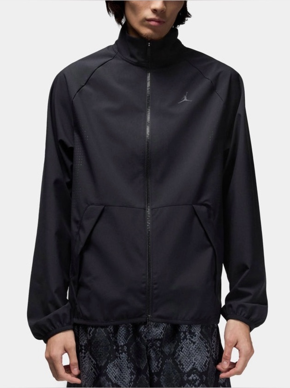 NWT $120 Nike Jordan Sport JAM Men's Warm-Up Jacket Black Large